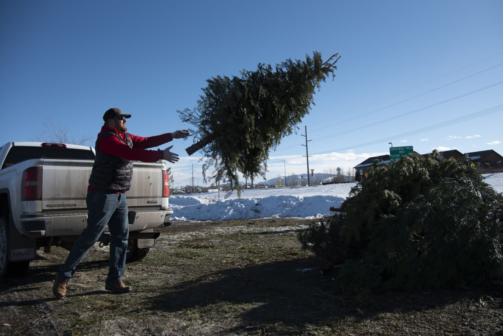 Christmas tree drop-off sites are open around Bozeman